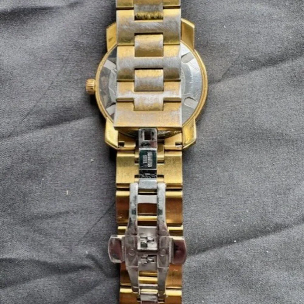 Movado Bold Yellow Gold Ion Stainless Steel Men's Watch 3600665